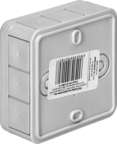 Kuti montuese Orno Surface-mounted Box PRO OR-JB-13807/G, IP55, 400V, gri