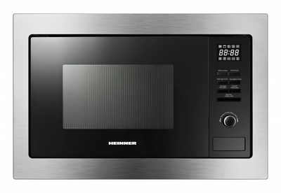 Mikrovalë e integruar Heinner HMW-MDBI25GDIX, 25L, 900W me grill, inoks