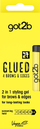 Гел за веѓи Got2b Glued 2 во 1, проѕирен, 16ml