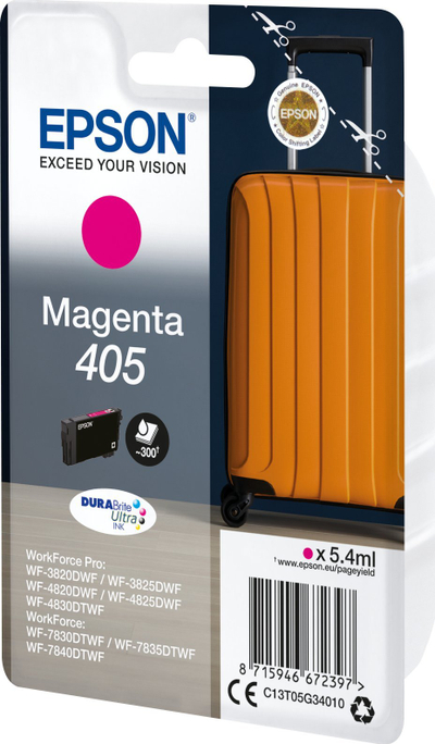Fishek boje Epson 405 DURABrite Ultra, magenta