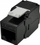Модул кеистоун RJ45 Alantec, Cat.5E UTP, без алат, црн