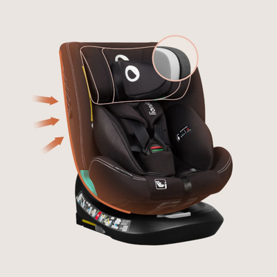 Lionelo Bastiaan One i-Size Black Carbon Ulese Makine