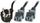 Kabllo energjie MicroConnect (PE011318), 2 x C13, 1.8 m, e zezë
