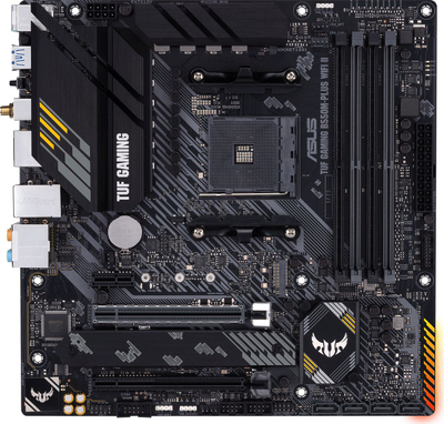 Pllakë amë Asus TUF Gaming B550M Plus WiFi II, mATX, WiFi 6, e zezë