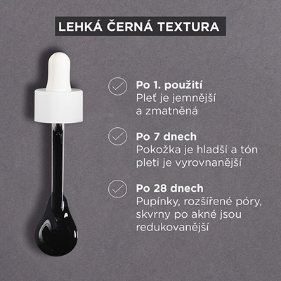 Serum për fytyrë Garnier AHA + BHA Charcoal, 30 ml