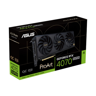 Kartë grafike ASUS ProArt NVIDIA GeForce RTX 4070 SUPER, 12 GB GDDR6X