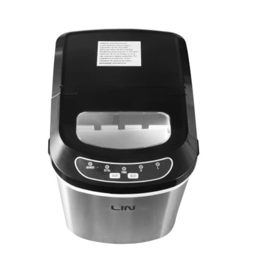 Aparat portativ akulli LIN ICE PRO S12, trup inox, kapak me dritare, argjendtë