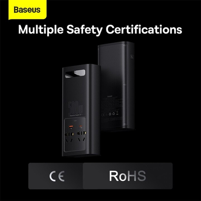 Konvertues Baseus, deri në 500W, i zi