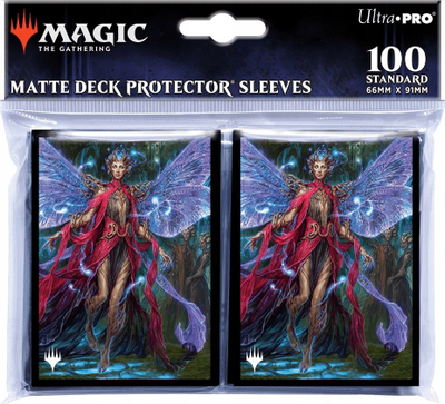 Mbështjellëse letra Ultra Pro MTG Wilds of Eldraine Tegwyll Duke of Splendor, 100 copë, mat, standard