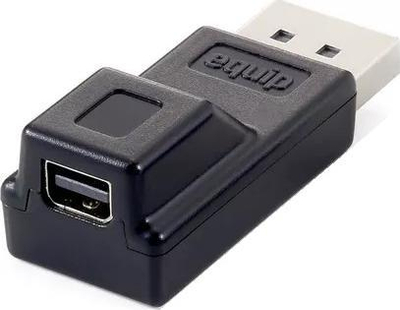 Адаптер AV Equip DisplayPort во Mini DisplayPort, црн