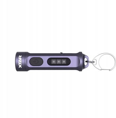 Elektrik xhepi XTAR T1 UV, 500 lumens, USB C, me varëse çelësash