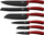 Set thikash Berlinger Haus Burgundy Metallic BH-2542, 6 copë, të zeza / të kuqe