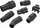 Set aksesorësh për nxjerrës pluhuri DeWALT DWV9220 XJ, përshtatës për zorrë 35 mm, plastik, i zi