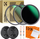 Фотографски филтер K&F Concept Nano-D Black Diffusion 1 8 MC, 82mm, Black Mist
