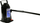 Krik hidraulik kolonë Geko G01056, 20T, lartësi 235 450mm, blu