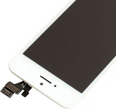 Ekran me prekje për telefon Apple iPhone 5, 4.0", AAA Tianma, i bardhë
