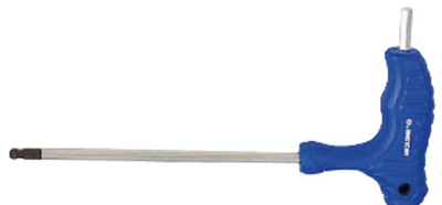 Çelës imbus Topmaster, L-shape, 6 mm, kokë sferike 30°, metalik