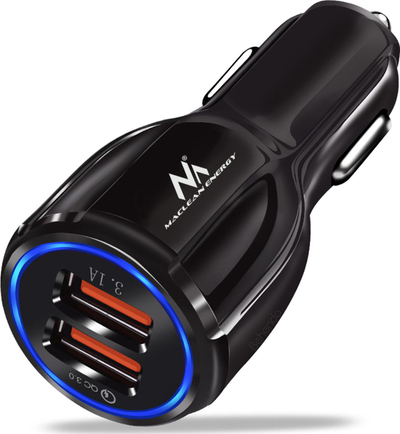 Karikues makinë Maclean MCE478, USB, 12-24V, i zi