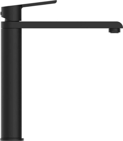 Rubinet lavamani kuzhine SCHÜTTE Vita, gryke e lartë, matt black, i zi