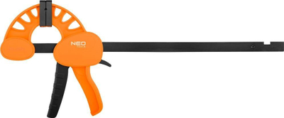 Shtrëngues automatik Neo Automatic Clamp, 12\"/300mm, kapacitet 135kg, portokalli