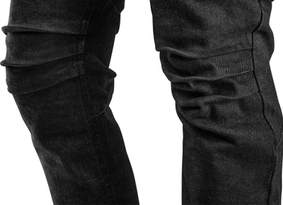 Pantallona pune Neo DENIM 5-pocket, për burra, madhësia XS, të zeza