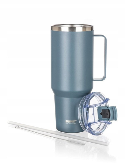 Termus BANQUET TWAIN, 1200 ml, çelik inox, gri e errët