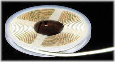 LED лента MW Lighting COB, 8W m 12V 6500K, 5m, ладно бела светлина