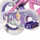 Biçikletë për kalamaj Huffy Disney Princess 22494W, 12", me rrota ndihmëse, rozë vjollcë