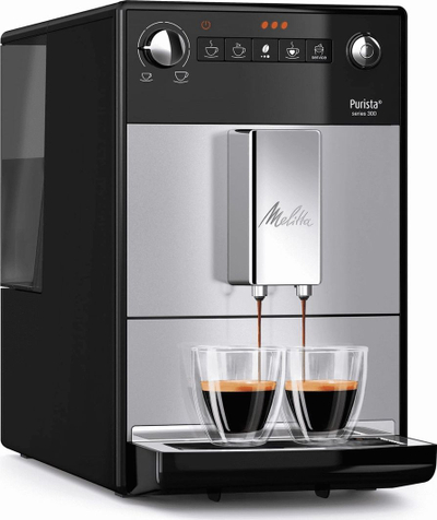 Aparat për kafe Melitta Purista F23/0-101, 1.2 l, i zi