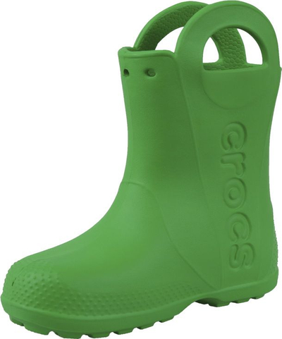 Çizme shiut për kalamaj Crocs Handle It Kids 12803, të lehta, jeshile e errët