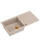 Lavaman kuzhine Quadron Evan 146XL, 1 legen, 100x50x21cm, bezhë