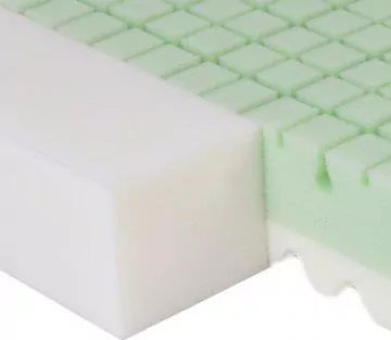 Ортопедски душек Matex Eco Green, 120x60 cm, за бебиња и деца, бел