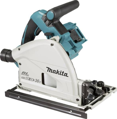Sharrë rrethore me zhytje Makita DSP600ZJ, 2x18V, fletë 165 mm, pa bateri