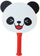 Set lodrash me raketa Soft Foam Panda Bouncing Paddles, 2 copë, shkumë e butë, shumëngjyrëshe