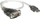 Kabllo konvertuese USB në serial Manhattan 205146, RS232 DB9, 0.45 m, transparente
