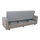 Divan-Shtrat 3-ulëse Dimos 220×77×83 cm (HM3074.02), bezhë
