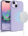 Mbulesë telefoni Crong Color Cover Magnetic, për iPhone 14, MagSafe, vjollcë