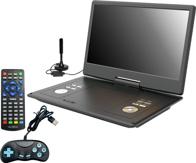 Televizor portativ Reflexion DVD1424, 14", DVD Player, me bateri