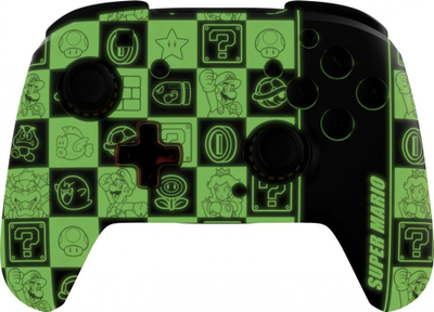 Контролер PDP Rematch Glow in the Dark, Безжичен, шарен