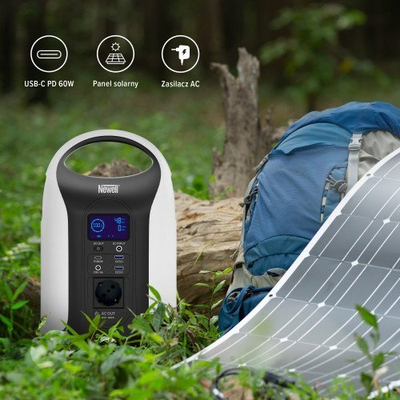 Stacion energjie portativ Newell Pearl AC, 283 Wh, USB‑C PD 60 W, bardh e zi