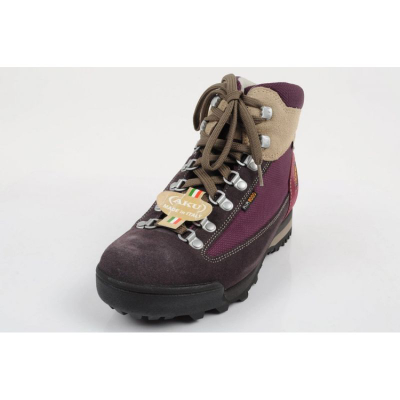 Këpucë trekking për femra Aku Ultra Light Original GTX, GORE-TEX, taban Vibram, burgundy violet