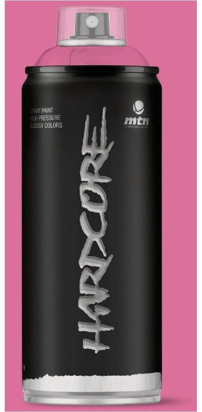 Spray bojë akrilike MTN Hardcore HRV211 Love Pink, presion i lartë, gloss, rozë e ndezur