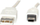 Kabllo USB Value, USB-A - miniUSB, 0.8m, e bardhë