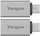 Adapter USB C në USB A, 2 copë, i zi