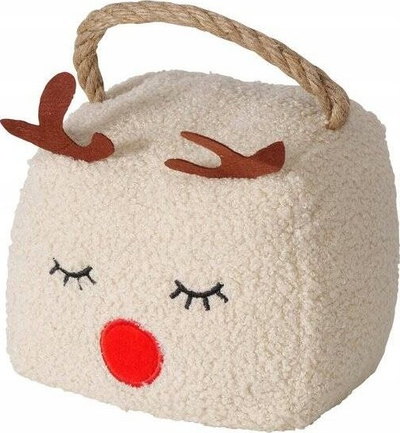 Ndalus dere Boltze Home Eleah, 17 x 17 x 17 cm, poliester, bezhë