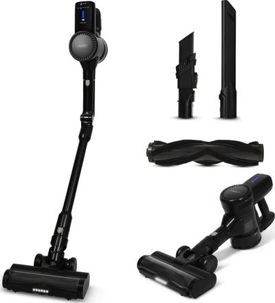 Fshesë me korrent pa kabëll Lauben Stick Vacuum 2in1 Pet Plus 400BC, 105AW, me LED, e zezë