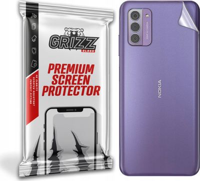 Folie mbrojtëse prapa Grizz SatinSkin për Nokia G42, rezistente ndaj gërvishtjeve, transparente