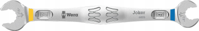 Çelësa dyansh Wera Joker 6005, 6 mm, 7 mm, argjendtë