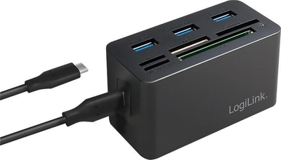 Docking station LogiLink CR0046, USB 3.2 Gen 1, 8 porta, i zi