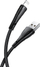 Кабел за полнење Mcdodo USB Lightning, 1.2 m, 2.4A, најлон, црн